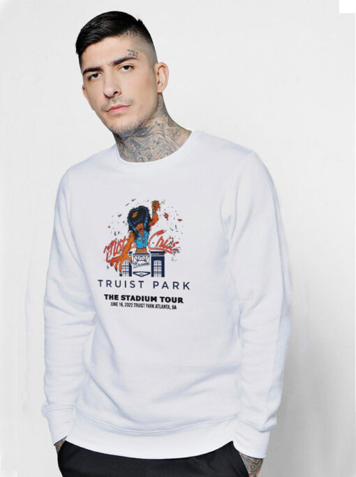 Motley Crue Truist Park Stadium Tour Atlant Sweatshirt