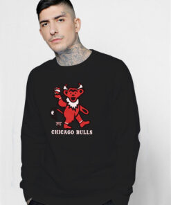 NBA x Grateful Dead x Chicago Bulls Sweatshirt