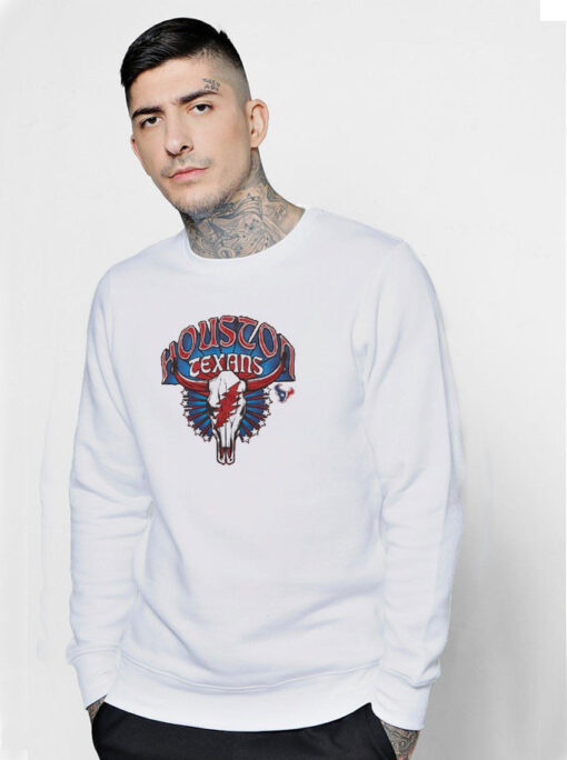 NFL x Grateful Dead x The Houston Texans Sweatshirt