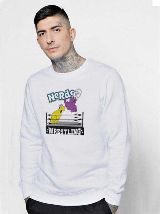 Nerds Of Wrestling Nerds Candy Sweatshirt