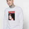 Nicki Minaj Sticking Out Tongue Sweatshirt