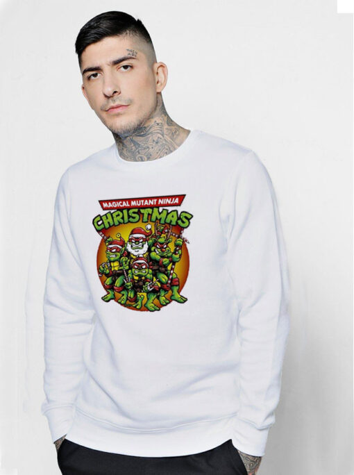 Ninja turtle Magical Mutant Ninja Christmas Sweatshirt