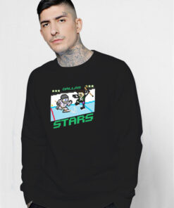 Nintendo Game Dallas Stars Hockey Sweatshirt