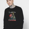 Oh What Fun It Is To Ride Christmas BMX Bike Christmas Sweatshirt