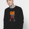 Ozzy Osbourne 1982 83 Speak of The Devil Ghoul Sweatshirt