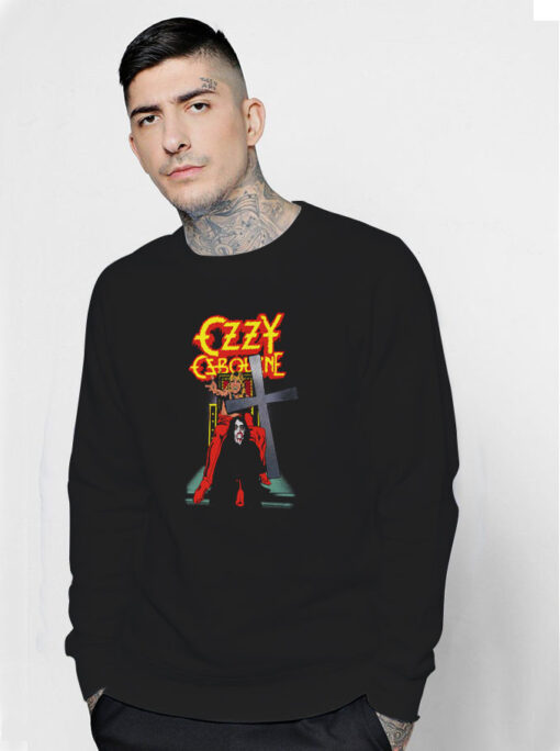 Ozzy Osbourne 1982 83 Speak of The Devil Ghoul Sweatshirt