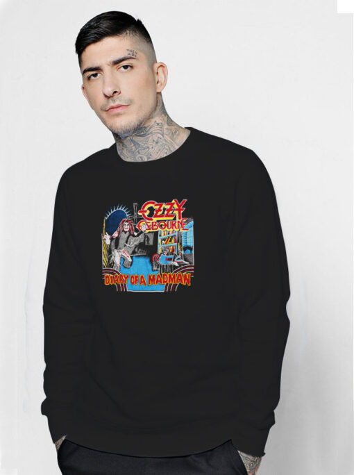 Ozzy Osbourne Diary Of A Madman The Madman Sweatshirt