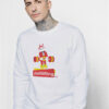 Parody Vintage Jollilifting Jollibee Sweatshirt