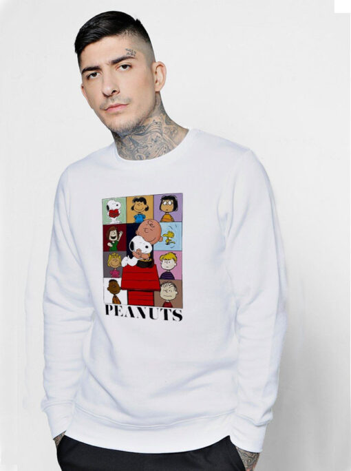 Peanuts Characters Eras Tour Sweatshirt