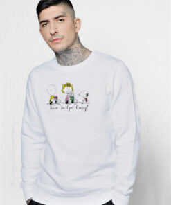 Peanuts Snoopy Charlie Brown And Sally Brown Sweatshirt