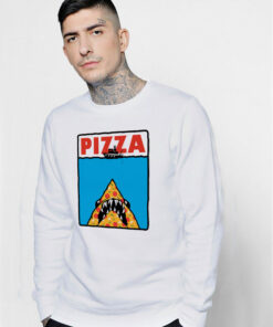 Pizza Jaws Parody Sweatshirt