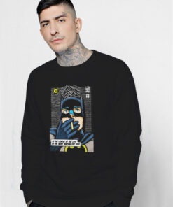 Post Punk Super Batman Sweatshirt