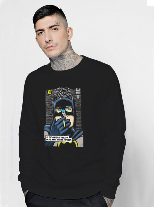 Post Punk Super Batman Sweatshirt