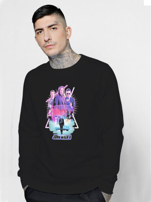 Poster Movie John Wick 4 Sweatshirt