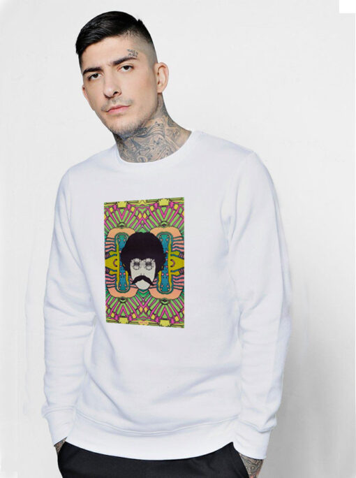 Psychedelic Self Portrait Peter Max Sweatshirt