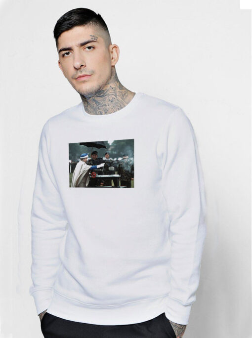 Queen Elizabeth Machine Gun Sweatshirt