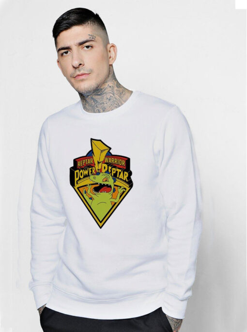 Reptar Warrior Power Reptar Logo Sweatshirt