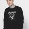 Retro Faux Punk Crywank Sweatshirt