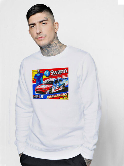 Ryan Vargas Nascar Xfinity Series Swann Security Sweatshirt