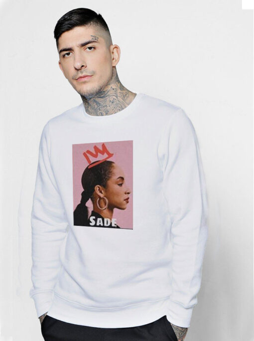 Sade Wearing Crown Art Sweatshirt