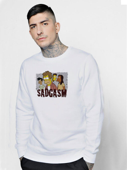 Sadgasm The Simpsons Sweatshirt