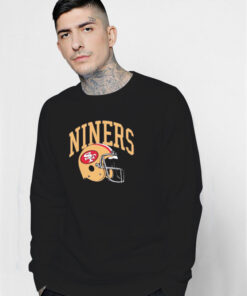 San Francisco 49ers Niners Helmet Retro Sweatshirt