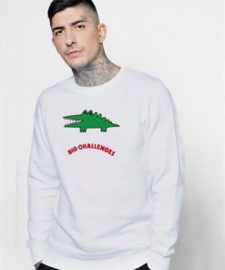 Sanrio Big Challenges Crocodile Sweatshirt