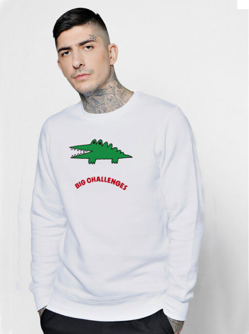 Sanrio Big Challenges Crocodile Sweatshirt