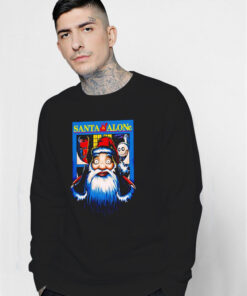 Santa Claus X Home Alone Santa Alone Sweatshirt