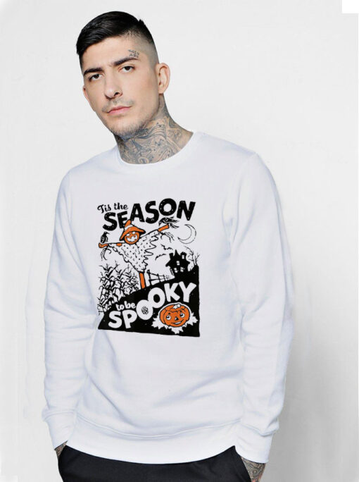 Season To Be Spooky Retro Halloween Sweatshirt