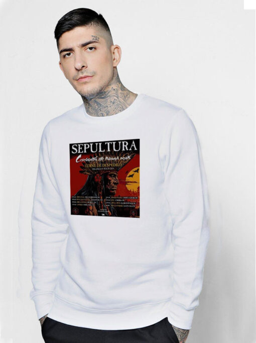 Sepultura Celebrating The Through Death Sweatshirt