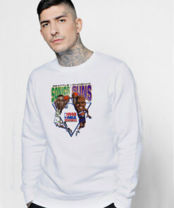 Shawn Kemp vs Charles Barkley Sonics Suns Sweatshirt