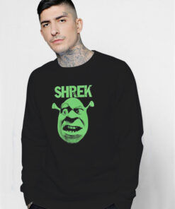 Shrek Funny Face Eyebrow Raised Sweatshirt