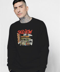 Skid Row Youth Gone Wild with Band Member Sweatshirt