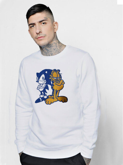 Sonfield Sonic And Garfield Sweatshirt