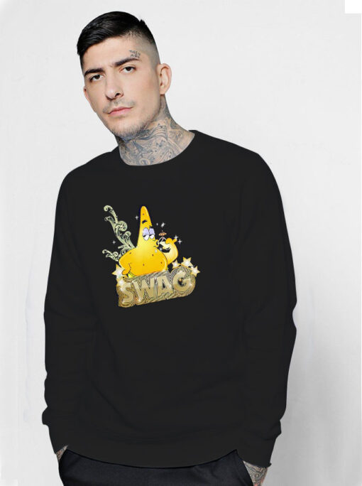 Squarepants Patrick Gold Swag Sweatshirt