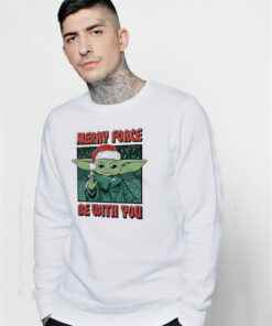 Star Wars Merry Force Baby Yoda Sweatshirt