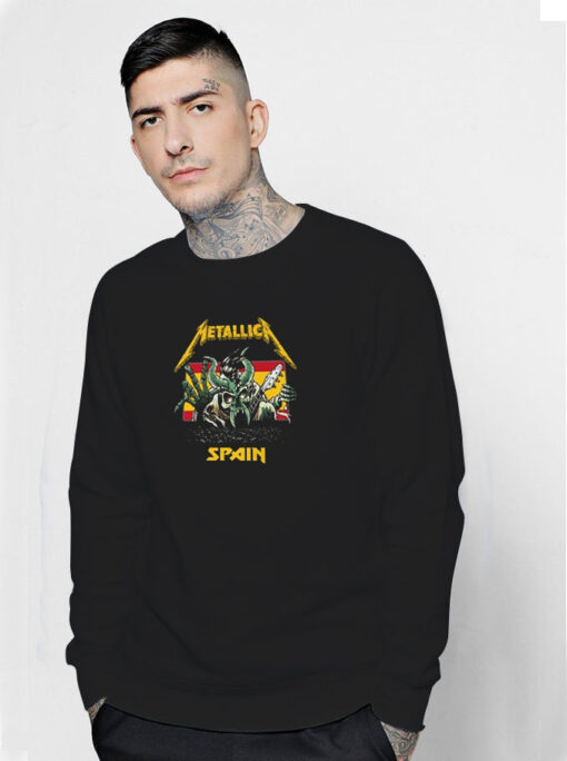 Stream Metallica Spain 2024 Sweatshirt