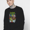 Super Mario Heavy Metal Santa Sweatshirt