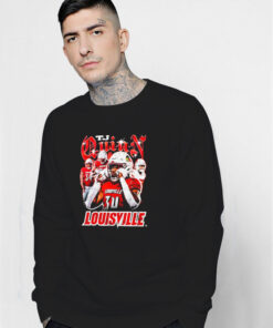 TJ Quinn Louisville Cardinals Football Sweatshirt