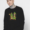 The Grinch And Tigger Baby Sweatshirt