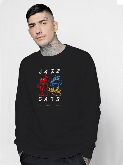 The Jazz Cats Funny Sweatshirt