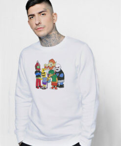 The Simpsons Masters Of The Universe Mashup Sweatshirt