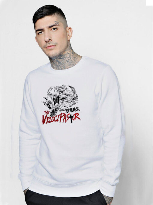 The Velocipastor Dinosaur Movie Sweatshirt