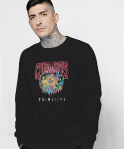 Tillys Merch Store Shop Primitive X Guns N Roses Bones Mens Zip Up Sweatshirt