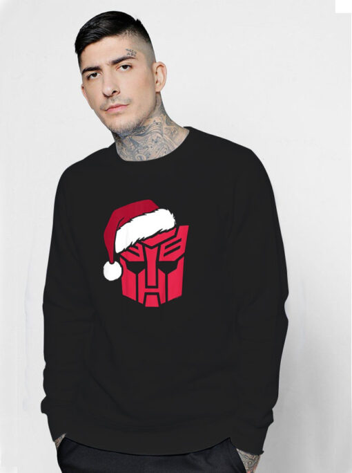 Transformers Autobot Santa Sweatshirt