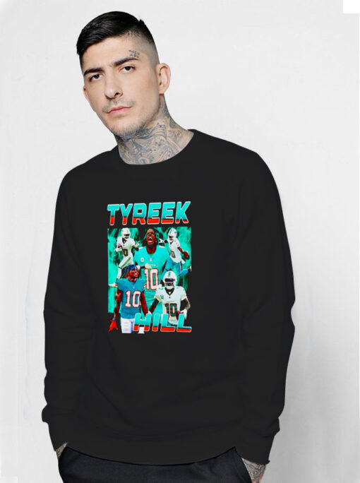 Tyreek Hill picture collage Sweatshirt