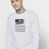 Unmasked Unvaccinated Unmuzzled Unafraid Sweatshirt