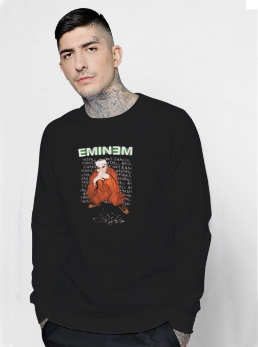 Vintage 2000 Eminem Criminal Tour Sweatshirt