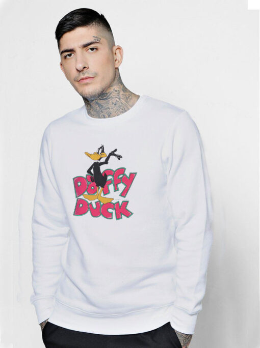 Vintage 90s Daffy Duck Warner Brothers Sweatshirt